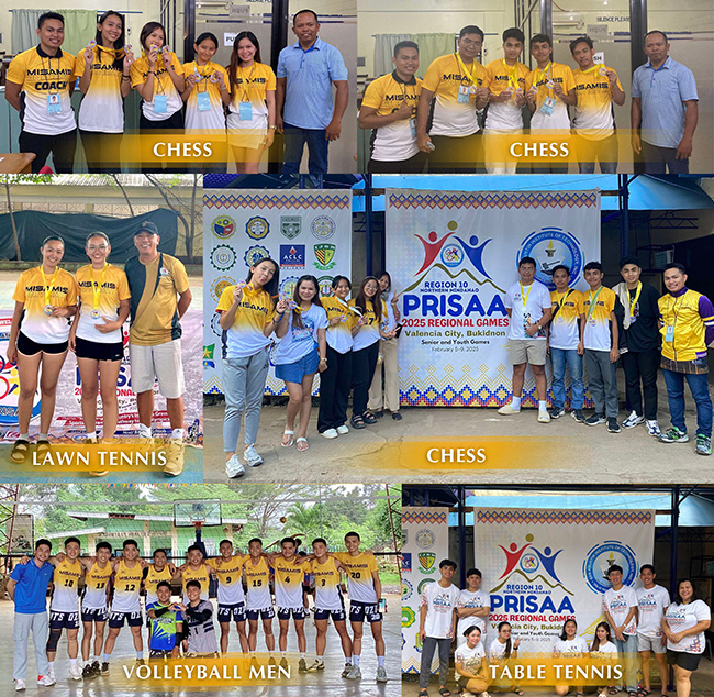 MU Athletes Blaze the Competition at Regional PRISAA Games 2025